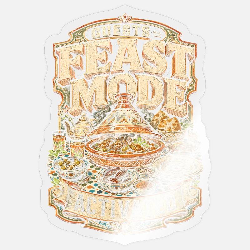 Marocain Marocain Marocain - Sticker taille S (10 x 10 cm) - brillant transparent