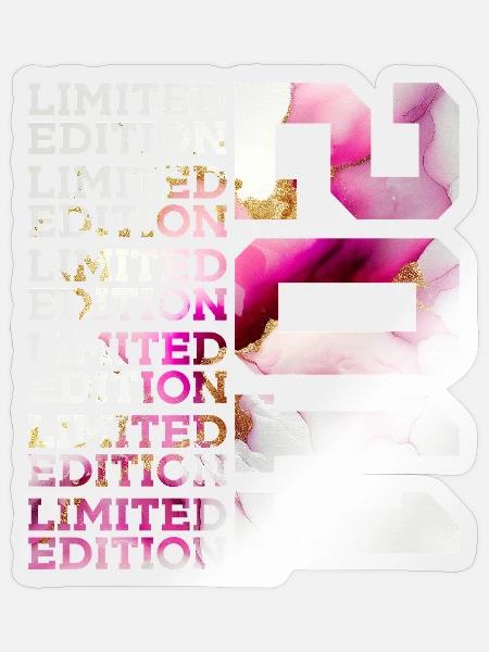 LIMITED EDITION 2011 - 15 JAHRE - 15. GEBURTSTAG - Sticker Größe S (10 x 10 cm) - Transparent glänzend