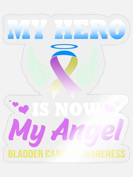 Blasenkrebs Krebs Blase - Sticker Größe S (10 x 10 cm) - Transparent glänzend