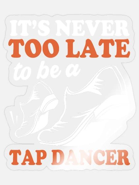 Tanzlehrer - Sticker Größe S (10 x 10 cm) - Transparent glänzend