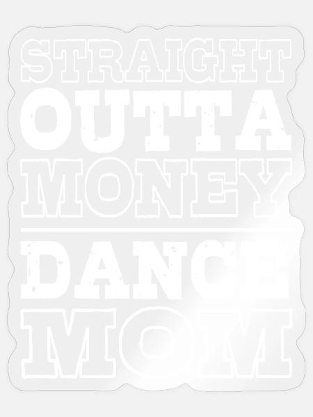 Square Dance - Sticker Größe S (10 x 10 cm) - Transparent glänzend