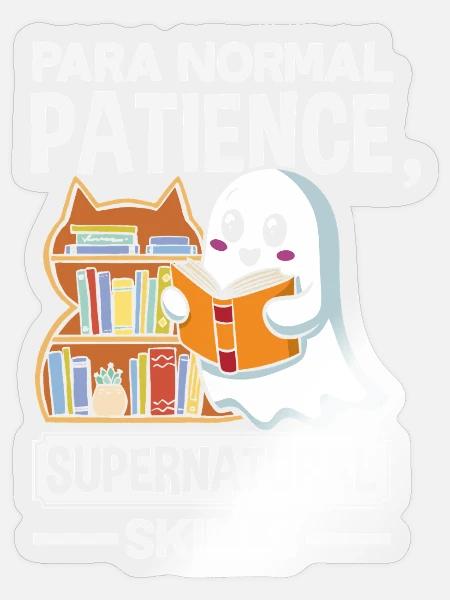 Para Normal Activities Sped-lehrer - Sticker Größe S (10 x 10 cm) - Transparent glänzend