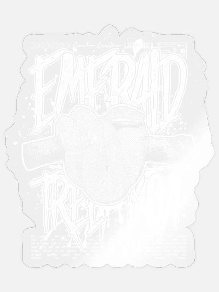 Smaragdbaumboa-Schlangenbesitzer und Reptilienhalter - Sticker Größe S (10 x 10 cm) - Transparent glänzend