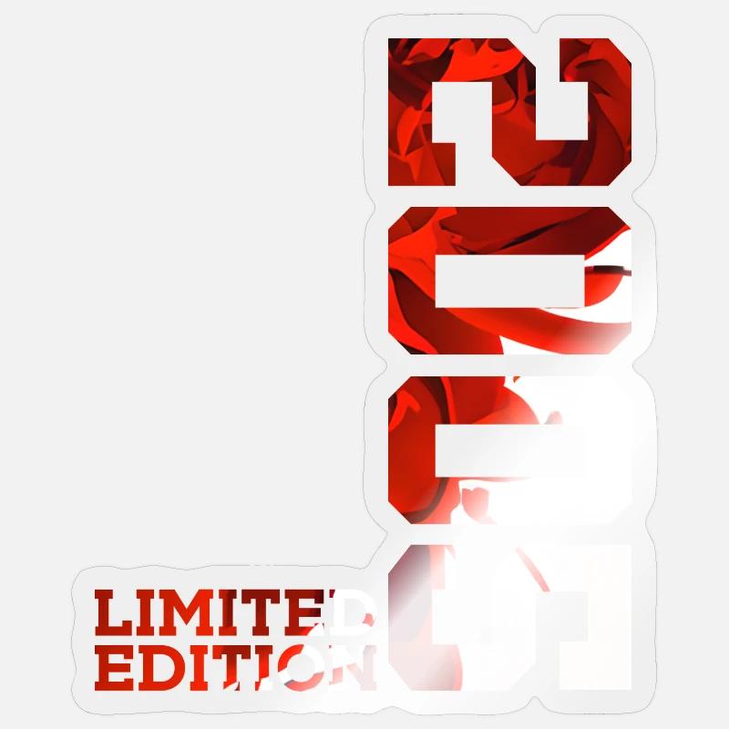 21E ANNIVERSAIRE 21 ANS ÉDITION LIMITÉE 2005 - Sticker taille S (10 x 10 cm) - brillant transparent