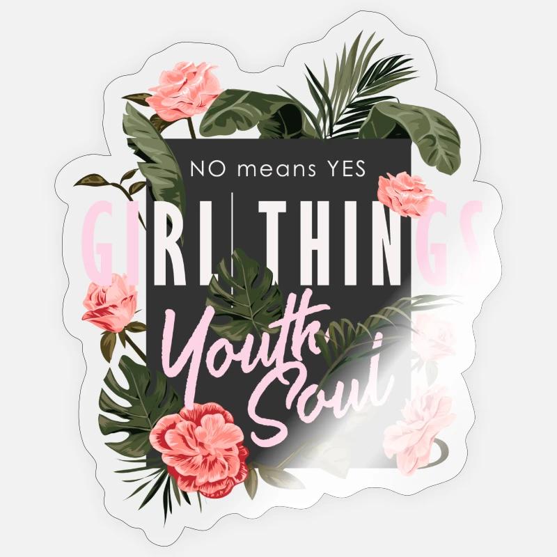Sticker Größe S (10 x 10 cm) - 