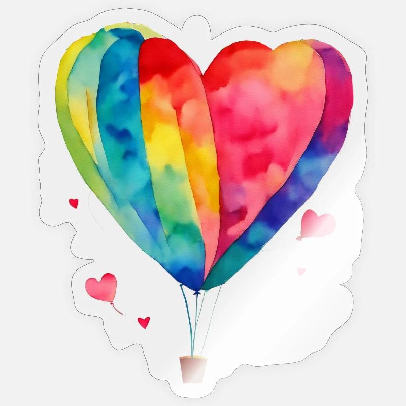 Sticker Größe S (10 x 10 cm) - 