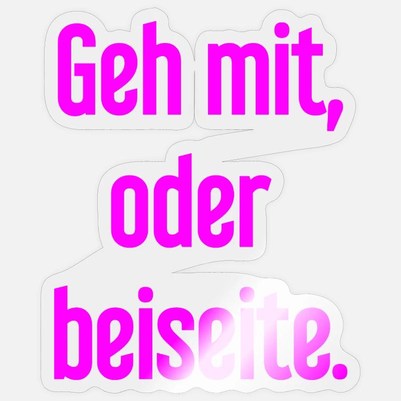 Sticker Größe S (10 x 10 cm) - 