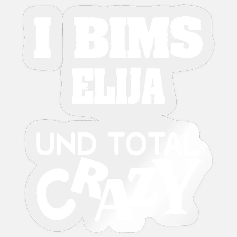 Gift for Elijah Sticker size S (10 x 10 cm)