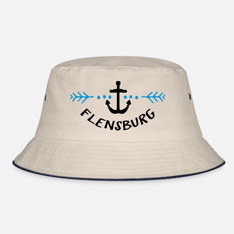Heimat Hafen Flensburg Bucket Hat