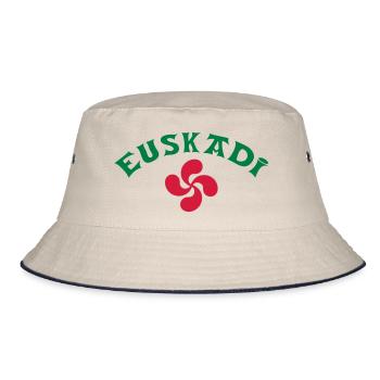Euskadi - Bucket Hat - Natur/Navy - Vorne