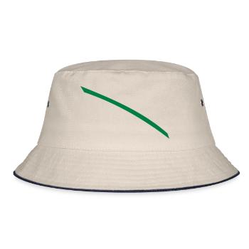 Vert tiret - Bob - blanc cassé/bleu marine - Devant
