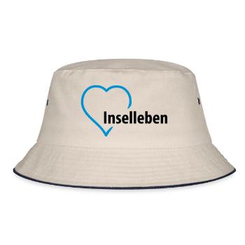 inselleben__f2 - Bob - blanc cassé/bleu marine - Devant