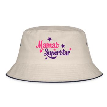 baby - Bucket Hat - ecru/navy - Front