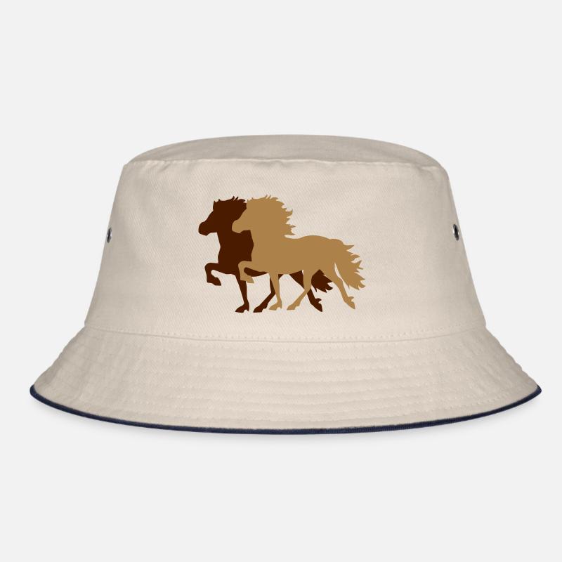 Islandpferde Bucket Hat
