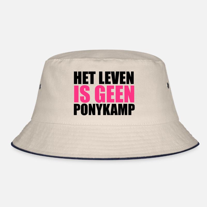 Het Leven is geen Ponykamp - Bob - blanc cassé/bleu marine