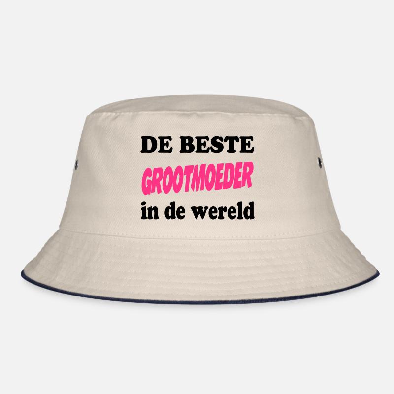 De beste GROOTMOEDER in de wereld Bucket Hat