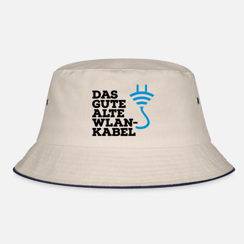 WLAN Kabel Computer Shirt Bucket Hat