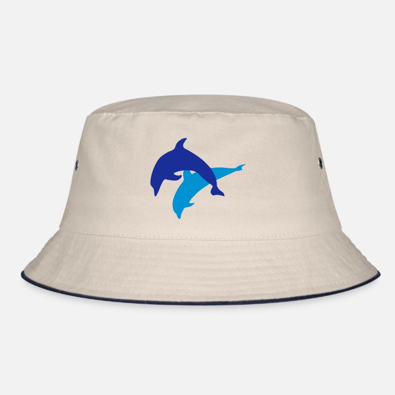 Dolphins - Dolphin Design - Delfine Bucket Hat