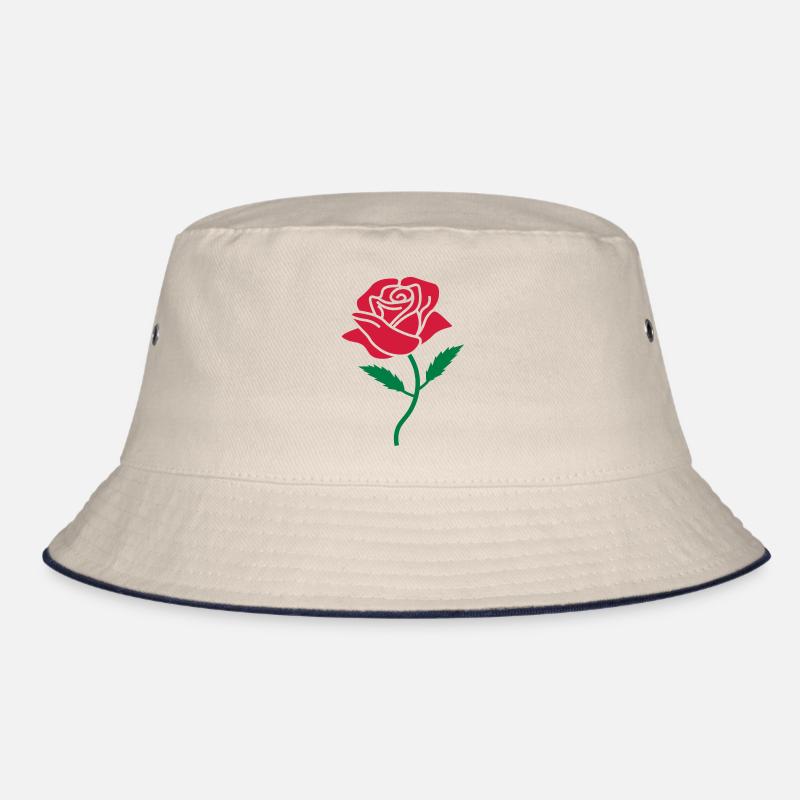 rosa Farbe Bucket Hat