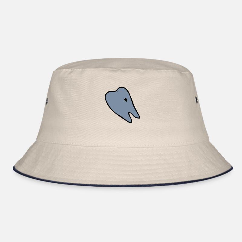 Caries hole tooth Bucket Hat