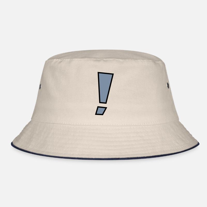 rufezeichen_2_farbig Bucket Hat