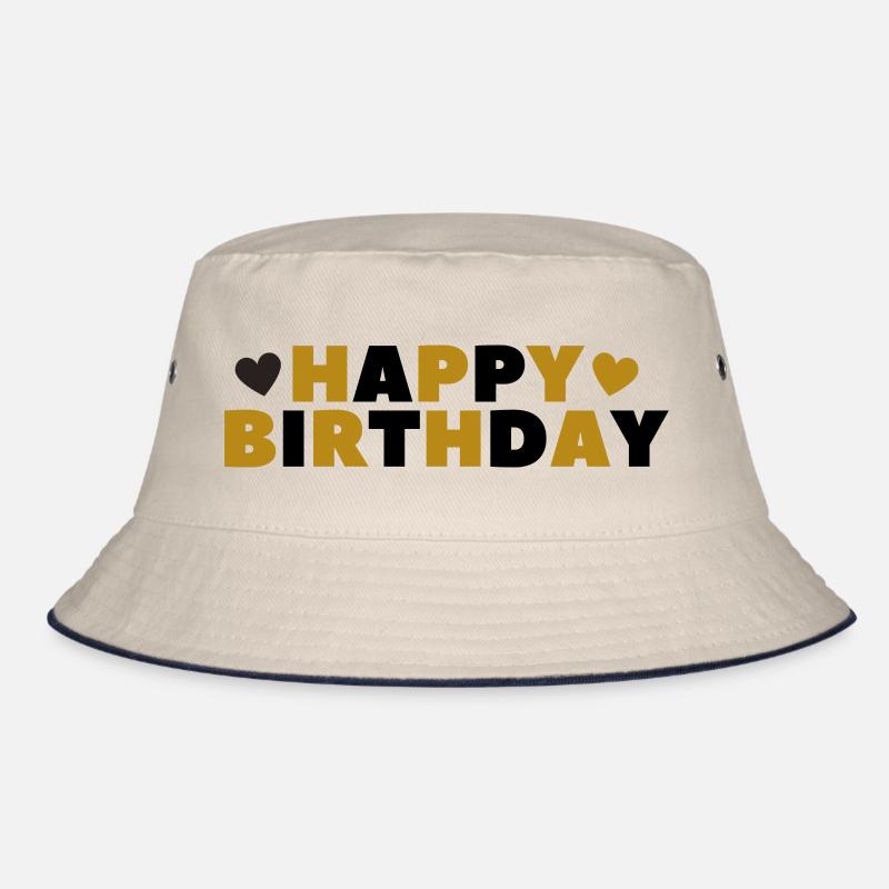 Bon anniversaire - Bob - blanc cassé/bleu marine