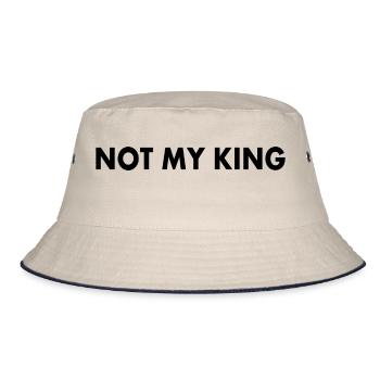 Not my king - Bob - blanc cassé/bleu marine - Devant