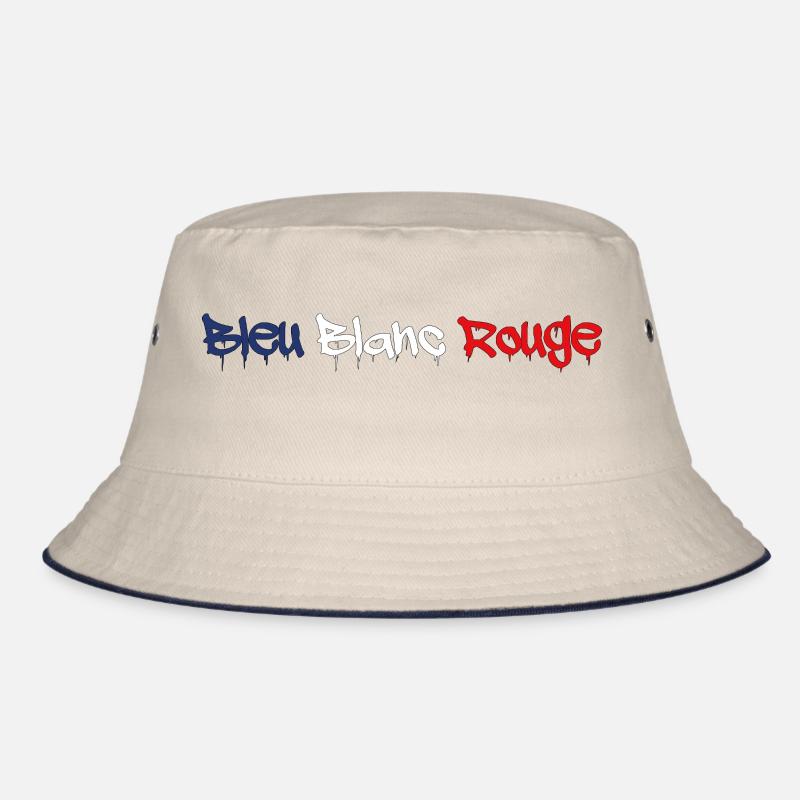 BLUE WHITE RED TAGG Bucket Hat