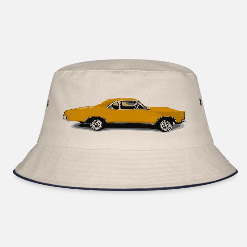 Auto - Bucket Hat - Natur/Navy