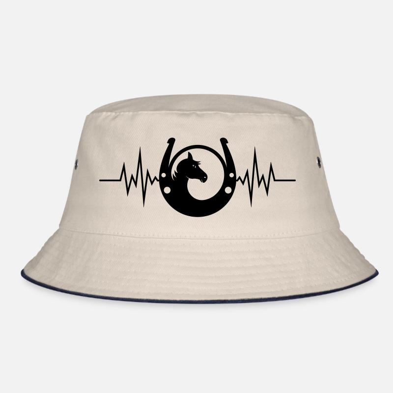 Pferd uni Herzfrq Bucket Hat