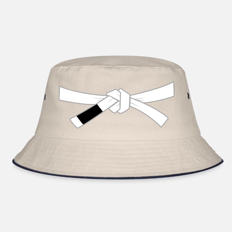 Ceinture blanche - Ceinture blanche - Bob - blanc cassé/bleu marine