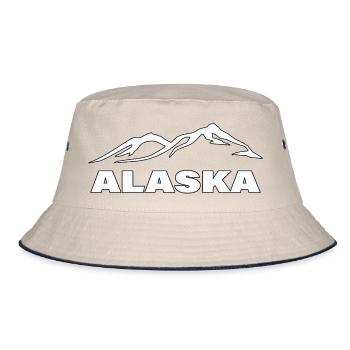 Alaska - Bob - blanc cassé/bleu marine - Devant