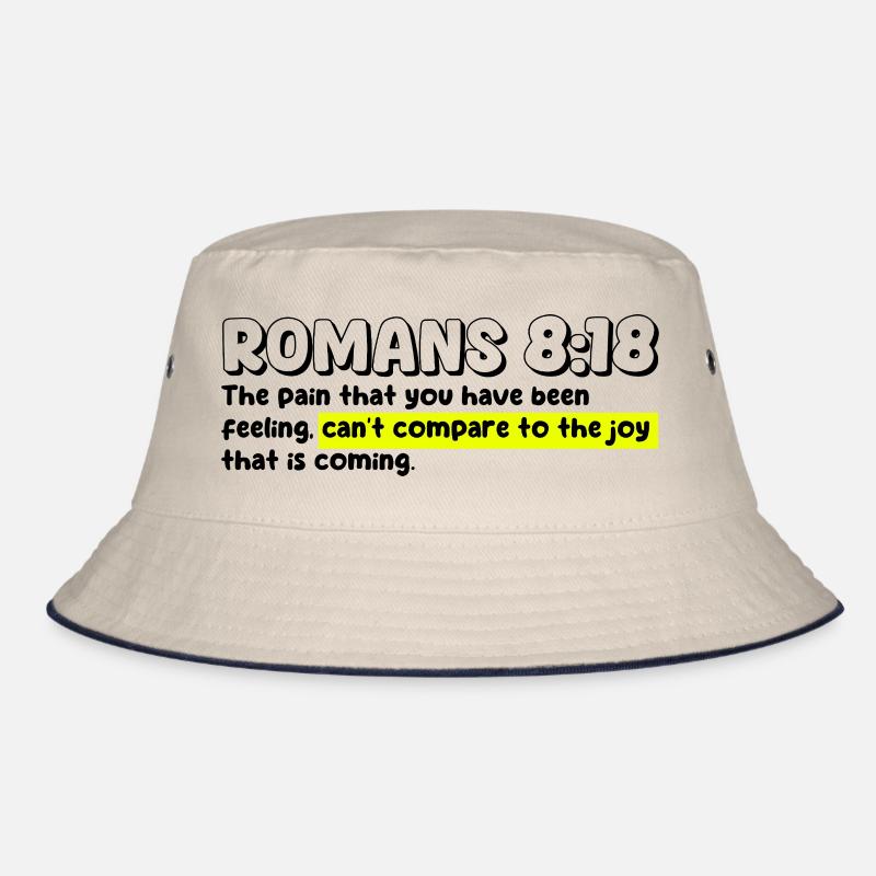 Römer 8:18 | Bibelzitat Bucket Hat