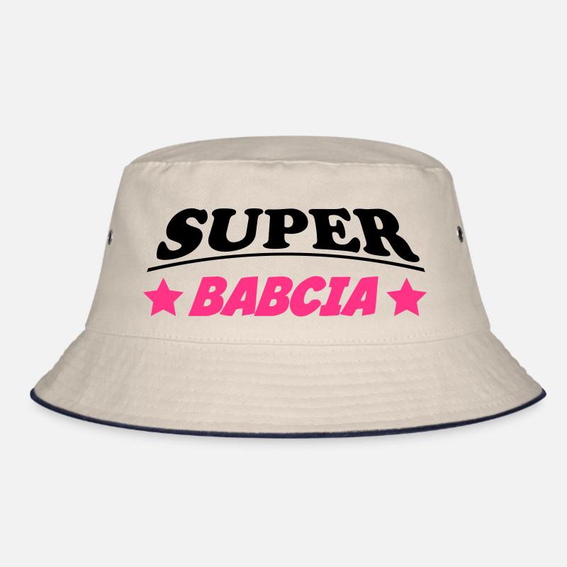 Super babcia Bucket Hat
