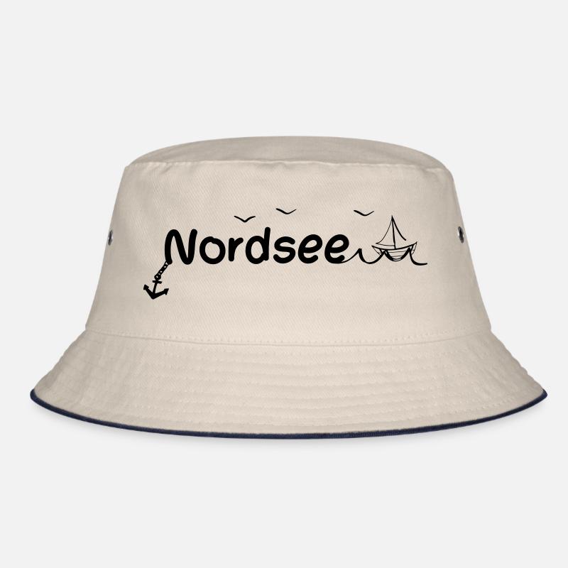 Mer du Nord avec voilier et ancre - Maritim Bob