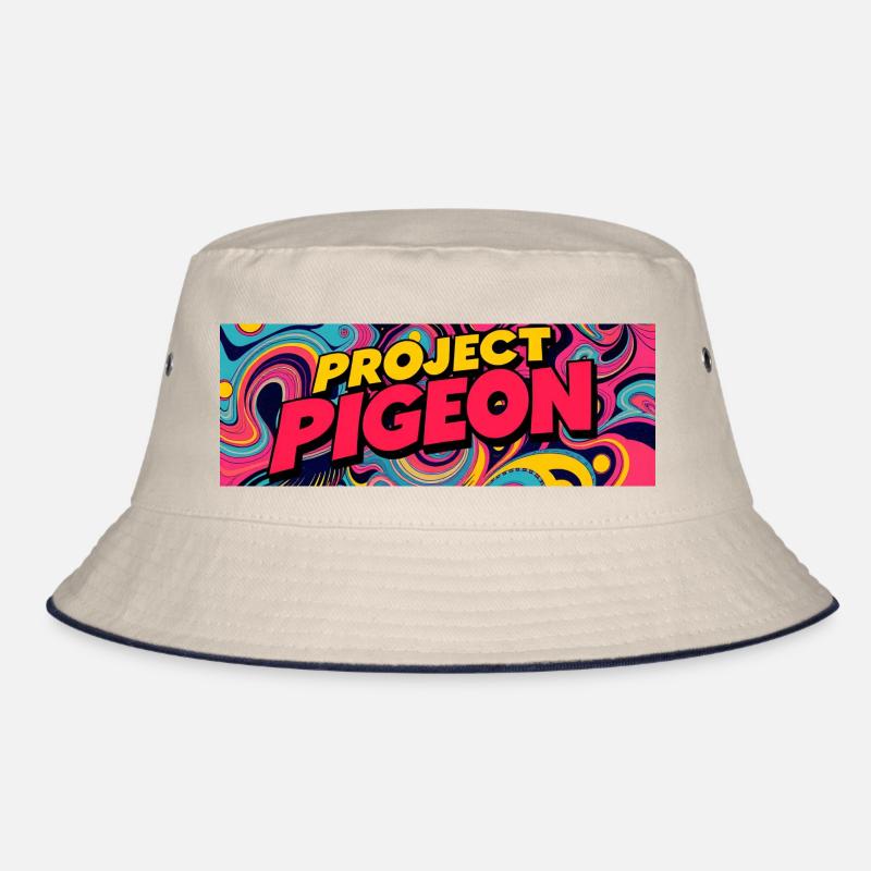 Psychedelic Pigeon Bucket Hat
