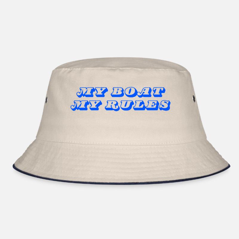 MEIN BOOT MEINE REGELN Bucket Hat