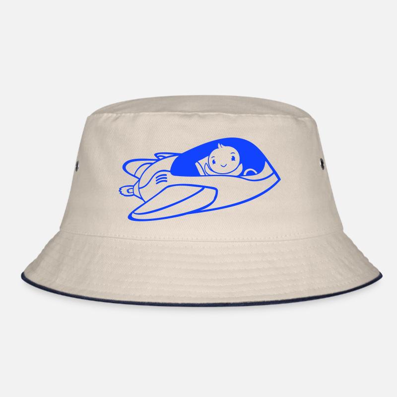 Duck Spaceship Pilot Space Science Fiction Cool Bucket Hat
