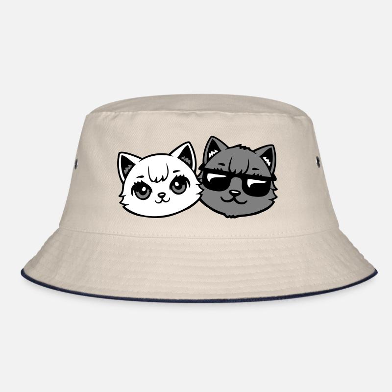 chatons mignons cool couple mâle chats noirs et blancs Bob