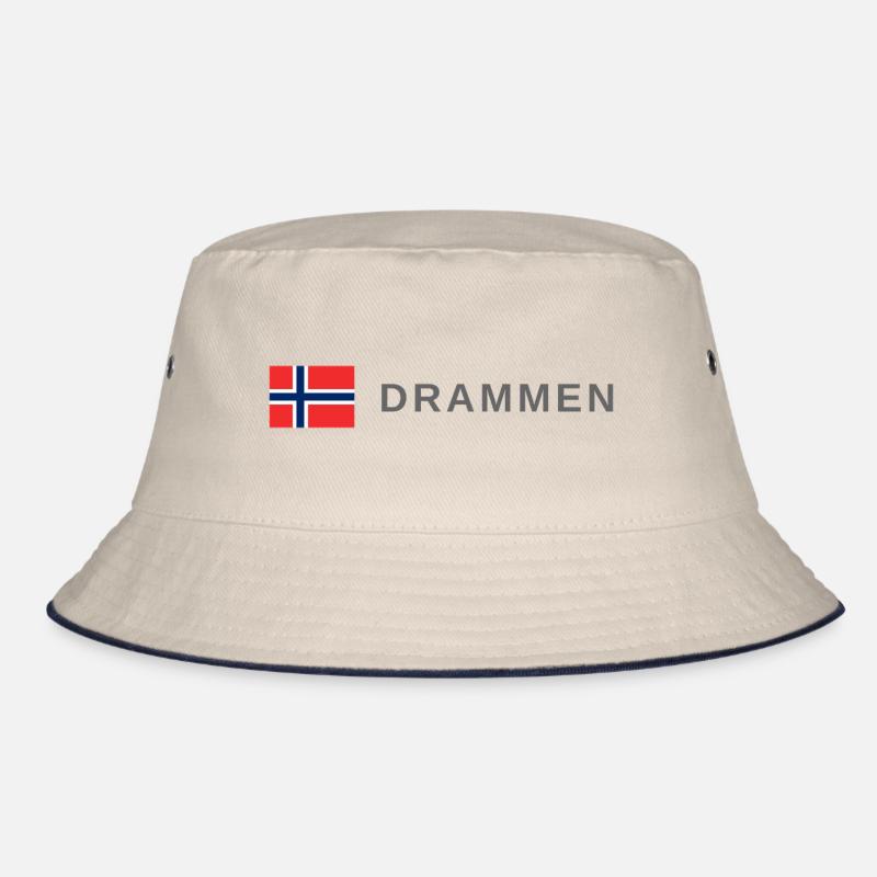 Drammen Norway Bucket Hat