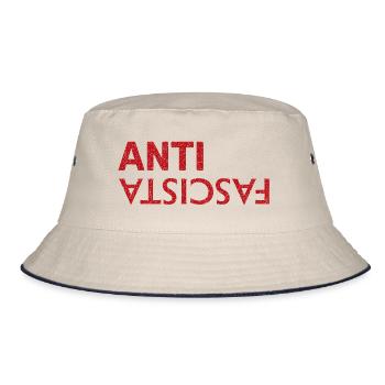 Anti-fasciite - Bob - blanc cassé/bleu marine - Devant
