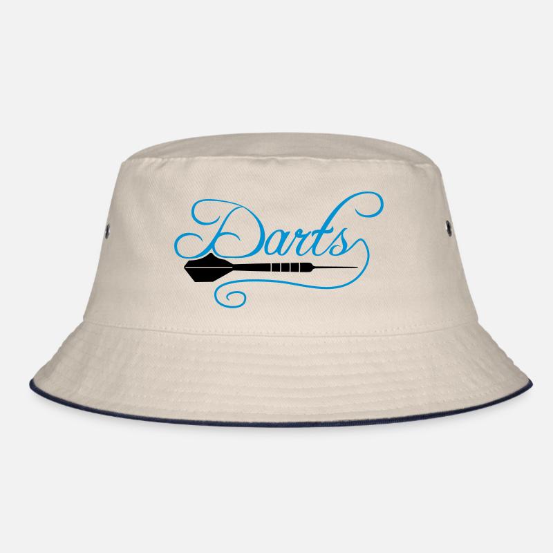 darts verein text frequenz herzschlag puls logo te Bucket Hat