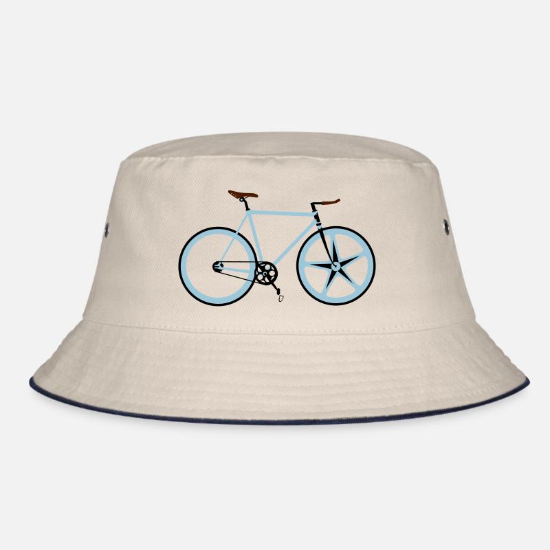 Cycling - Bob - blanc cassé/bleu marine