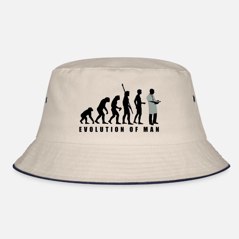 evolution_arzt_2c Bucket Hat