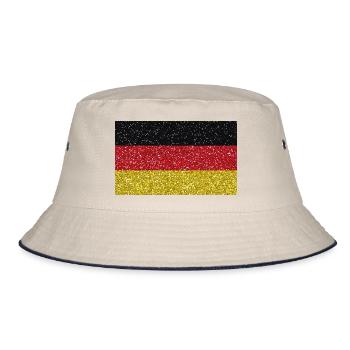 Allemagne bannière drapeau indigène tradition allemande - Bob - blanc cassé/bleu marine - Devant