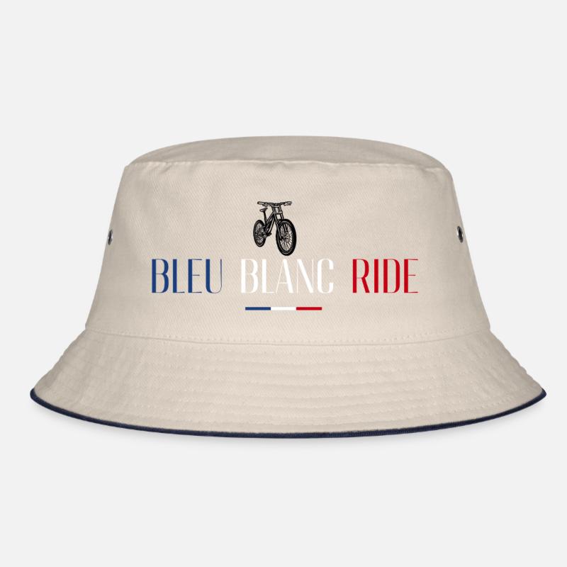 bleu blanc ride - Bob - blanc cassé/bleu marine