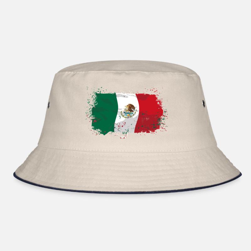 Mexico Flag Bucket Hat