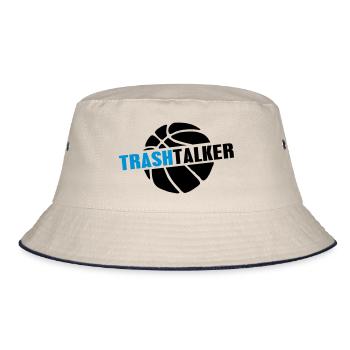 Basketball - Bucket Hat - ecru/navy - Front