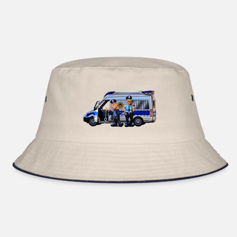 Polizei Bus Bucket Hat
