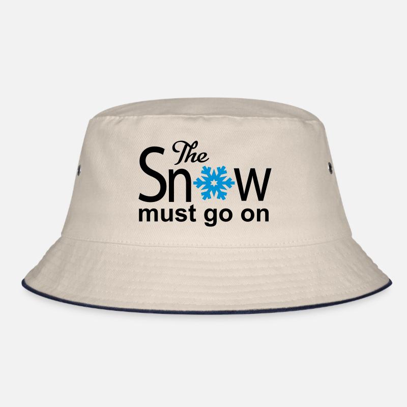 Ski - Bucket Hat - Natur/Navy